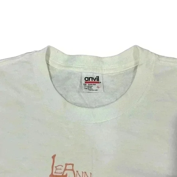Vintage 1998 LeAnn Rimes Concert Tee Something to Talk About Single Stich Tour L - Picture 3 of 8